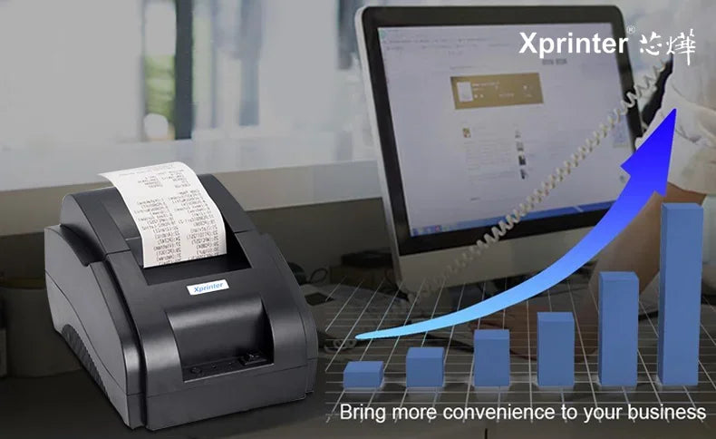 High-Quality 58mm Thermal Printer Bill Receipt Machine with 90mm/s Printing Speed USB Interface for Wholesale