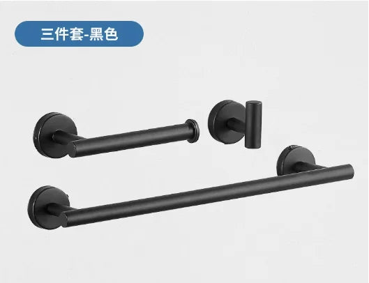 Bagnolux Stainless Steel Gun Gray Black Polished Chrome Brushed Gold Hanger Hook Towel Bar Paper Holder STURDY HANDS