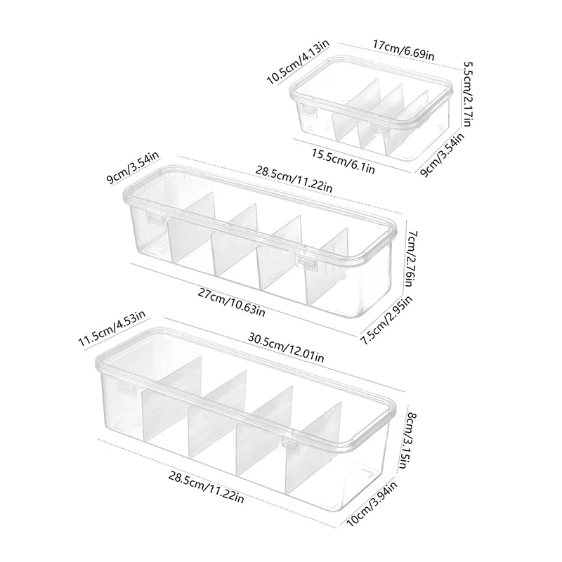 See-Through Charge Cable Organizer Box Data Cable Management Box USB Storage Box Small Desk Accessories Organizer And Storage