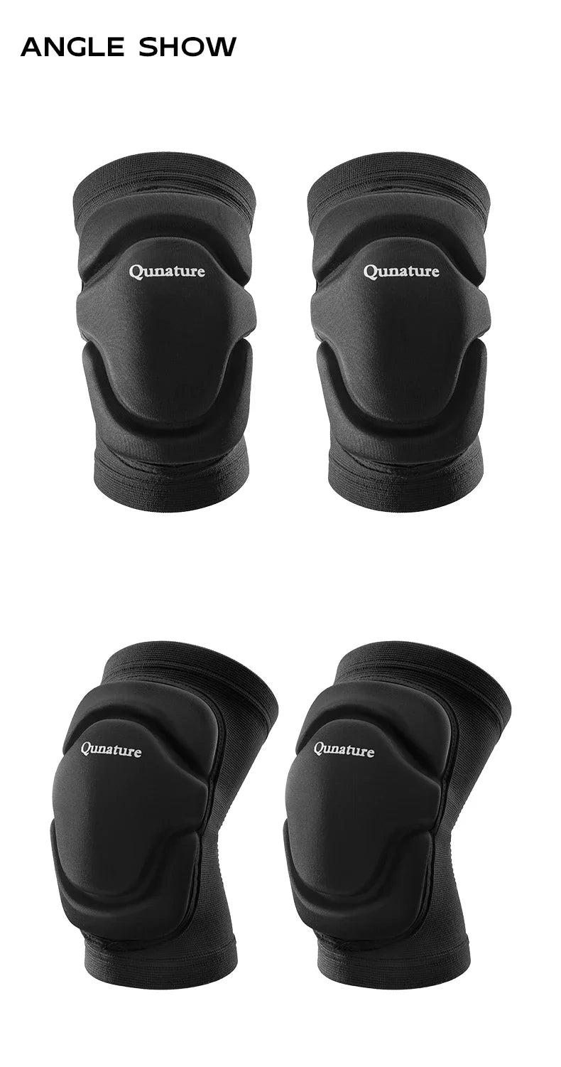 Qunature Sport Knee Pads Single Double Board Ski Knee Pads Protective Gear Knee Anti-fall Riding Outdoor  Legs Knee Pads