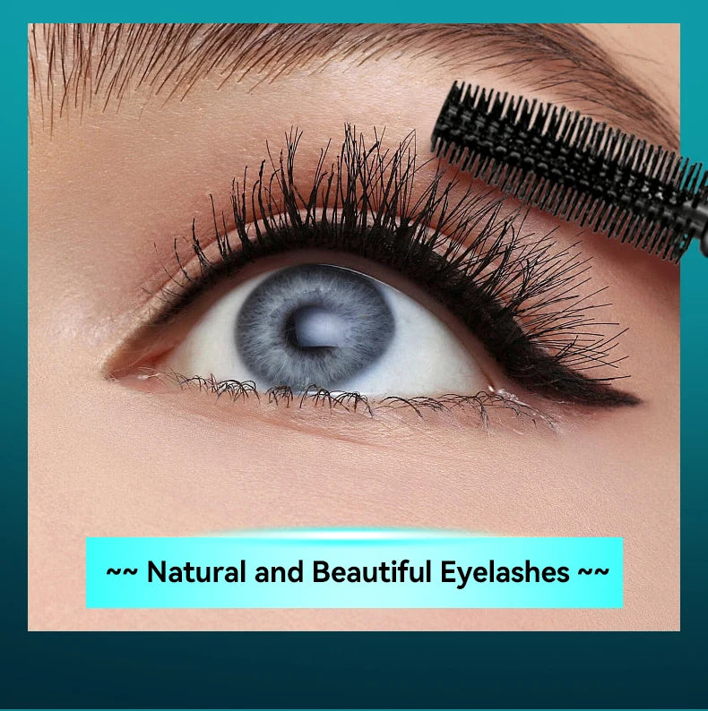 Mascara, Waterproof and Sweat Proof, Fast Drying and Anti Smudge, Long-Lasting Makeup, Create Thick & Natural Eye Makeup