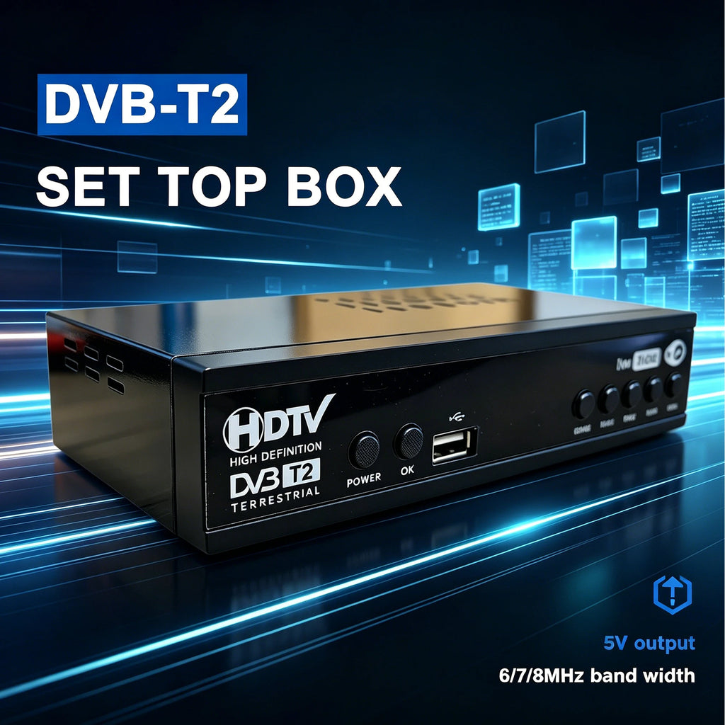 Terrestrial Digital TV Set-Top Box, DVB-T/T2 Digital TV Receiver，PVR HD Video & Audio
