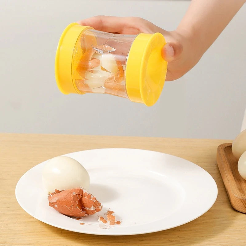 1PC Egg Peeler Hand Crank Egg Shell Remover Kitchen Gadgets Boiled Eggs Eggshell Separator Peeler Cooking Accessories