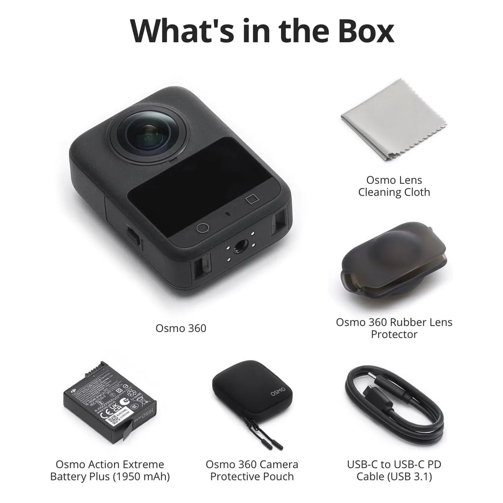 DJI Osmo Nano Action Camera Standard Combo 64GB/128GB, Refurbished, Fully Tested,Used･Like New