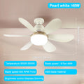 E26 E27 Base Home-use LED Ceiling Fan Light Wireless Remote Smart Fan Light 42cm 52cm Ceiling Fan for Room Office Study Kitchen
