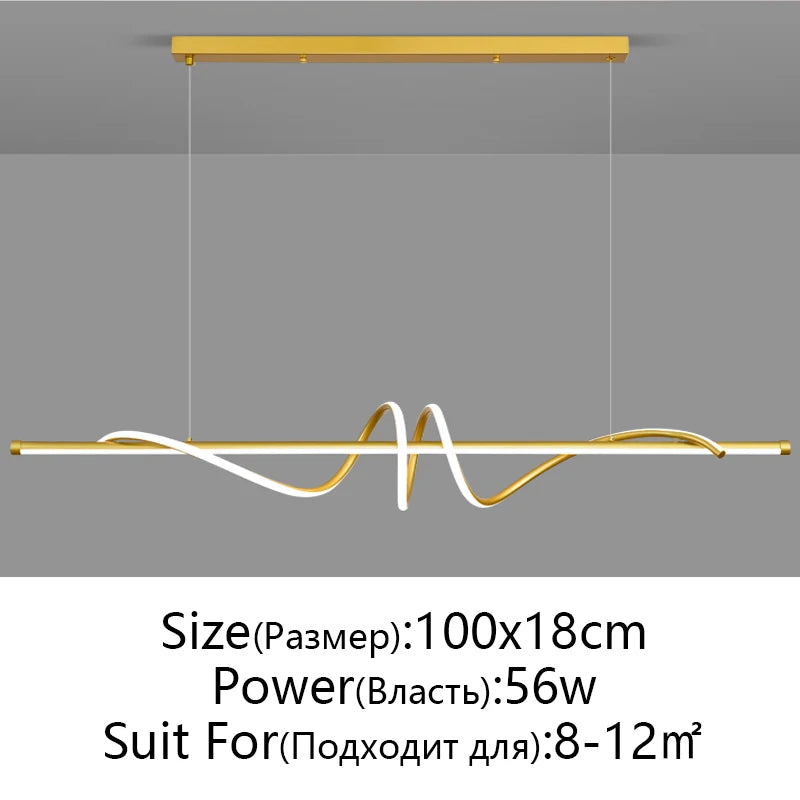 Modern Led Living Room Pendant Lights Hanging Lamp For Dining Table Kitchen Cloakroom Office Home Decor Furniture Minimalist