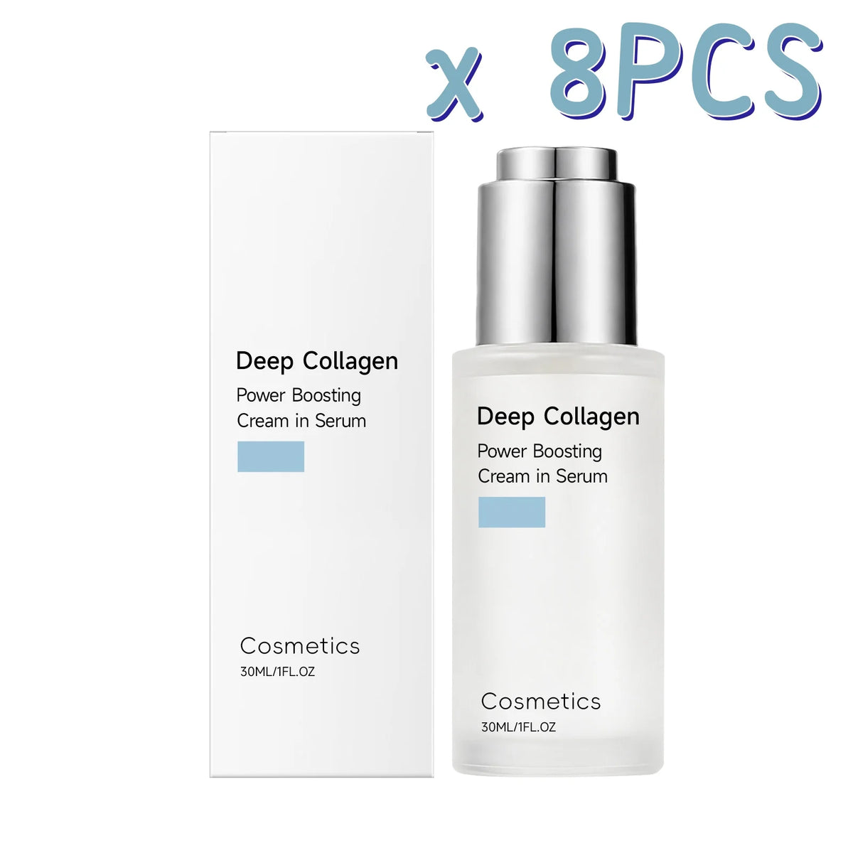 New Face White Serum For Glowing Skin Improve Elasticity Suitable For All Skin Types Korean Collagen Extract Women Face Essences