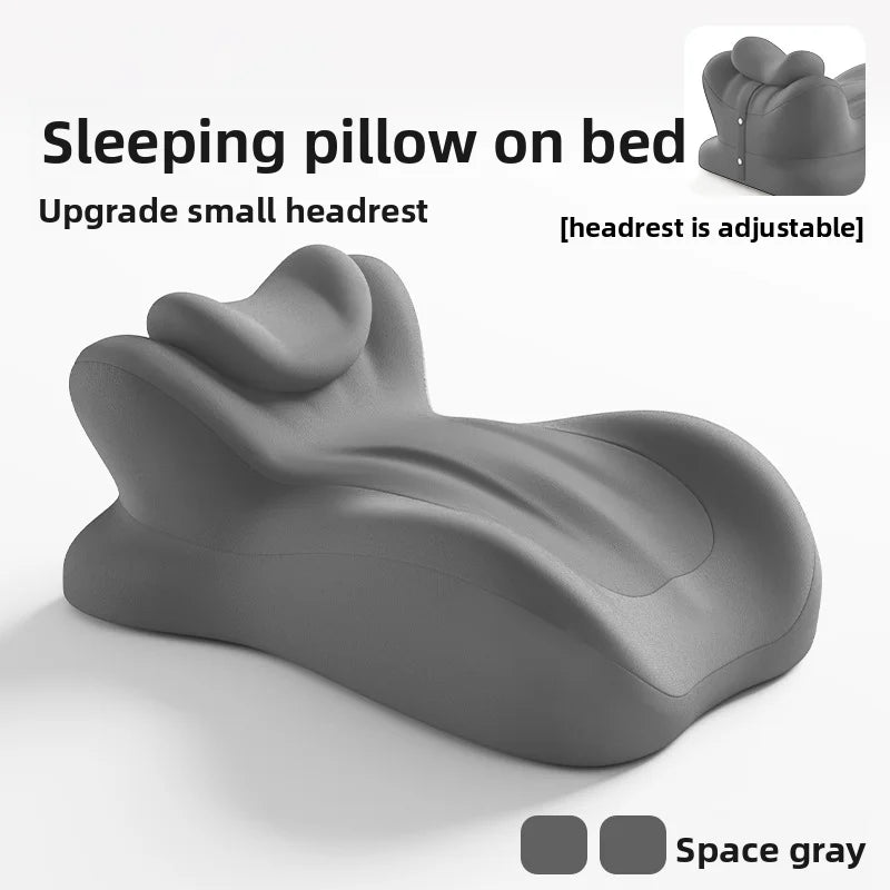 Multifunctional Memory Foam Pillow for Prone Rest, Couple Positioning Support Cushion, Bedroom Buttock Lift Pillow