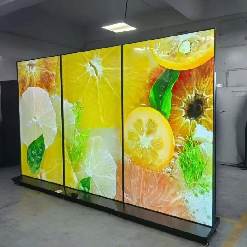 Vertical Full-screen LCD Advertising Machine with A Fixed Large-sized High-definition Screen for Commercial Signage Display