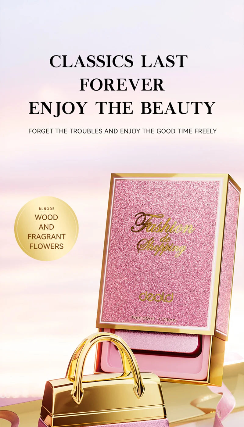 Women  Perfume Woody Floral 50ml Fashion Gift Long Lasting Eau de Parfum Daily Use Original Brand High Quality