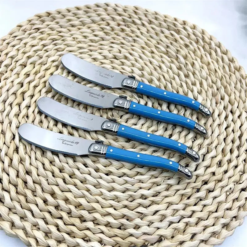 6.25inch Stainless Steel Butter Cutter Cheese Jam Spreaders Wipe Cream Cutter Kitchen Gadgets Laguiole  Butter Bread Tool 4-6pc