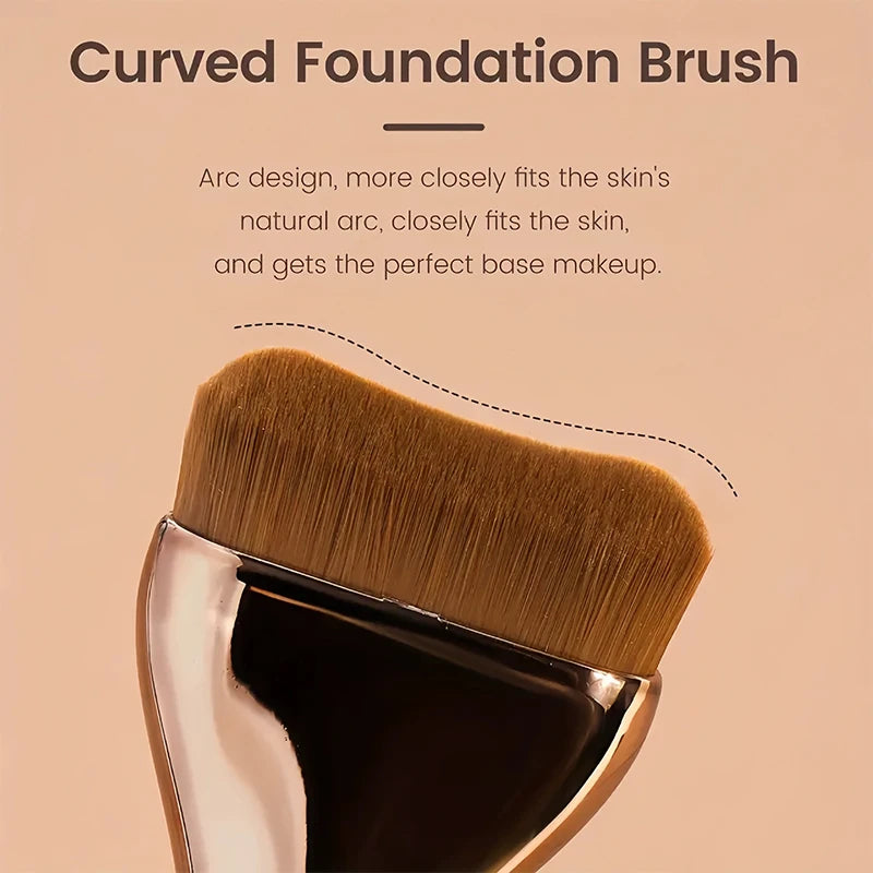 Ultra Thin Top Mask Brush Foundation Makeup Brushes For Liquid Cream Cosmetics Blending Beauty Tool