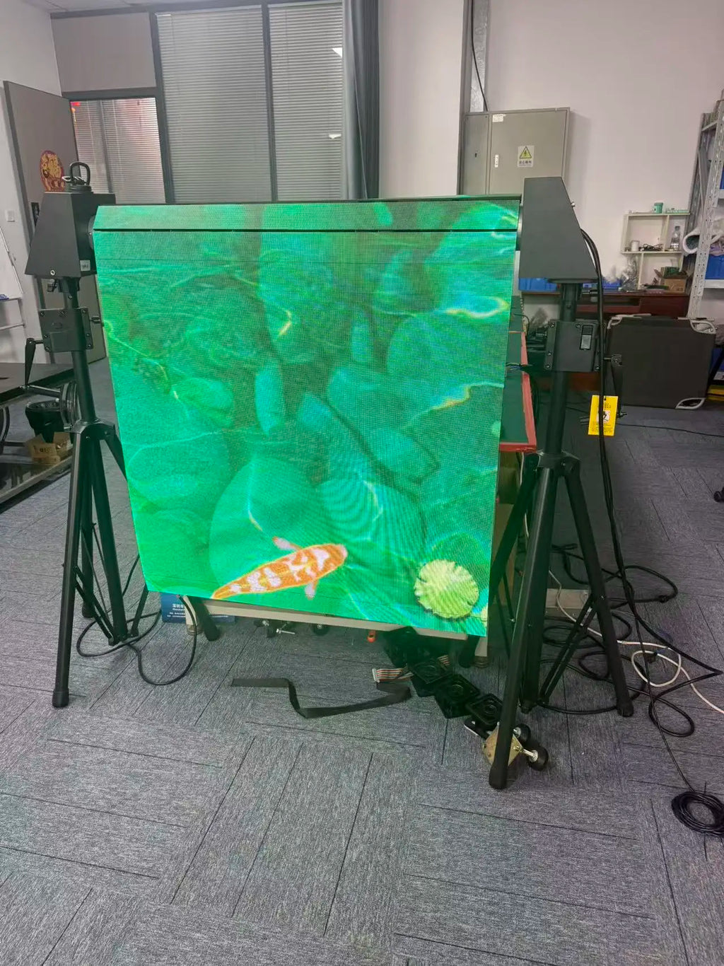 wedding backdrop event decoration indoor LED screen Outdoor Portable  X 2m P2 P3 P4 500x1000 Rental Led Display Screen Panel