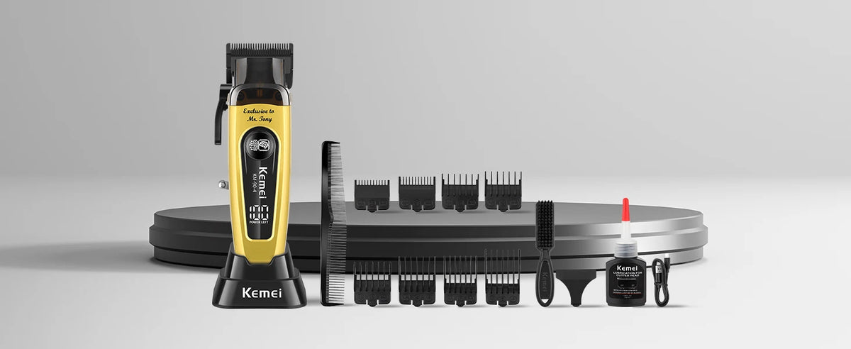 Hair Clippers for Men, Cordless Barber Clippers with LED Display 2299Hair Trimmer with Charging Base Professional Hair Clippers for Men, Cordless Barber Clipper T-Blade Beard Trimmer Foil Shaver Set, Rechargeable Electric Fad