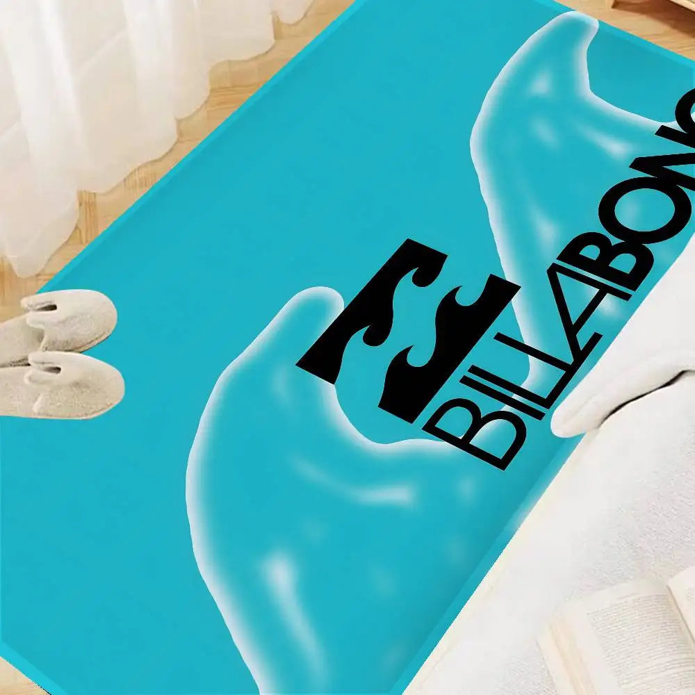 Fashion Billabongs Anime Room Mats Cheaper Anti-slip Modern Living Room Balcony Printed Modern Home Decor