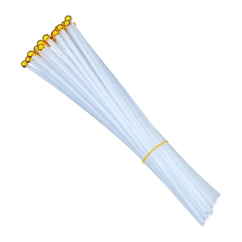 EOODLOVE 10/20/50 pieces 14 * 21cm American hand-held plastic stick flag outdoor celebration event American small flag