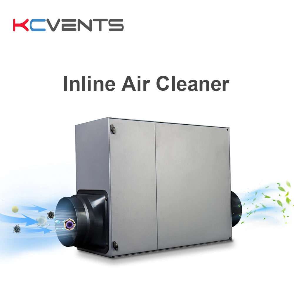 Fresh Air Fan Slim Box Ventilator Air Purifier with HEPA Carbon Filter