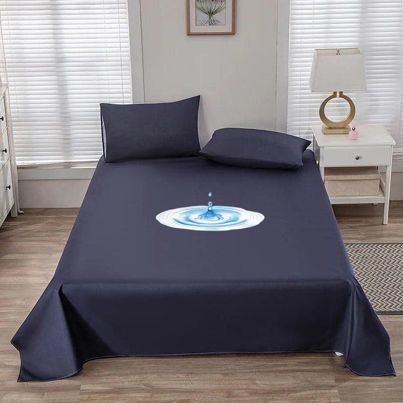 100% Waterproof Bed  Bed Covers Washable Bed Sheets Incontinence Prevention  Anti-slip Bed Cover Not Including Pillowcase Room