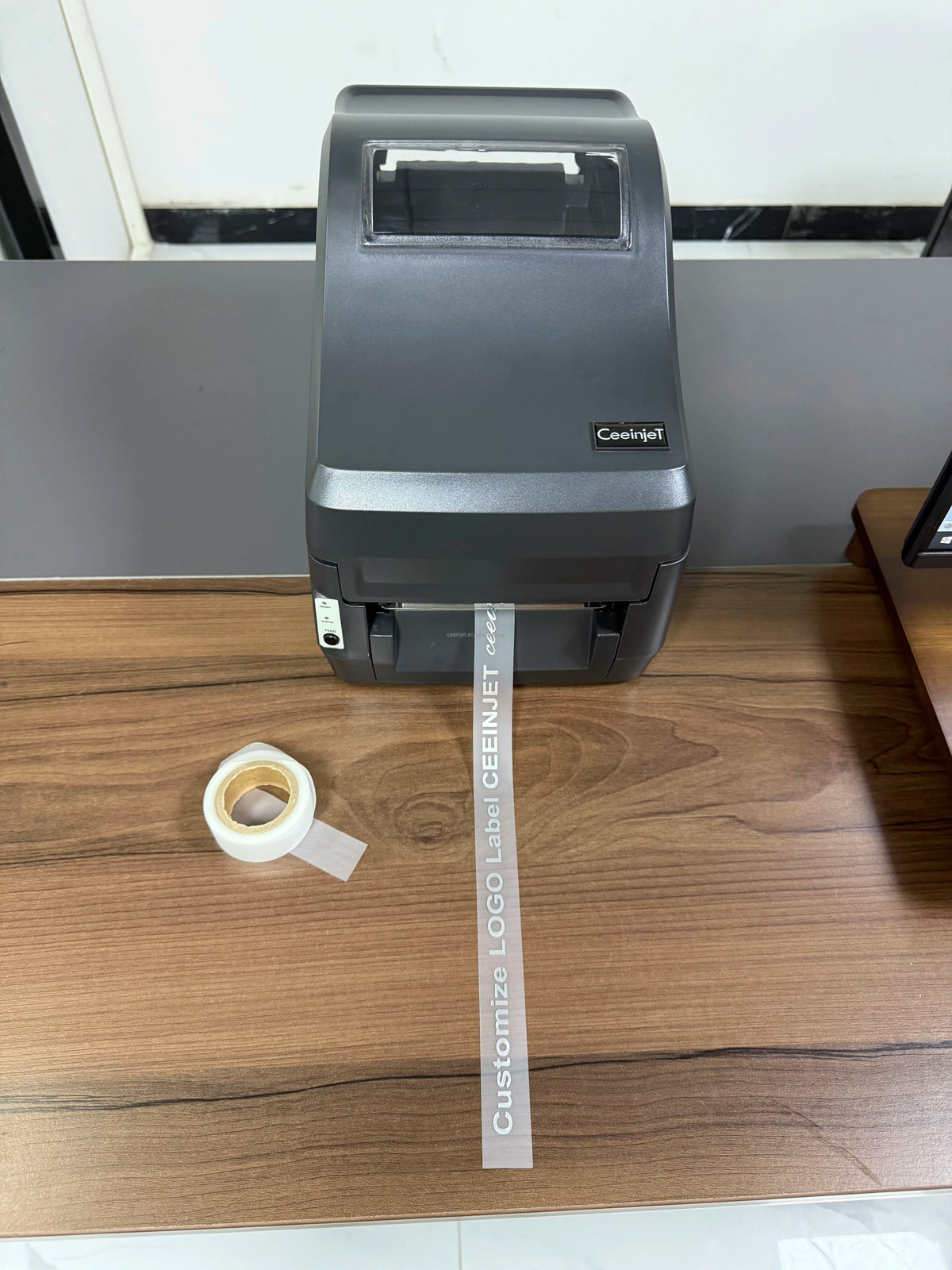 Commercial Automatic Digital Mini Satin Ribbon Printer Machine 203dpi Waterproof Label Home School Cloth Name Tag Gift