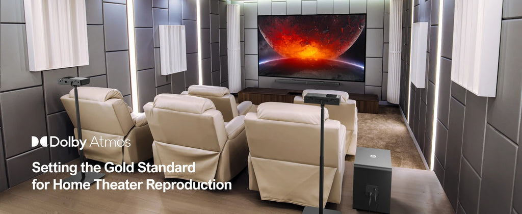 ULTIMEA 7.1.4 Dolby Atmos Soundbar System | 740W Power, 8" Wireless Subwoofer, 360° Spatial Audio for TV.