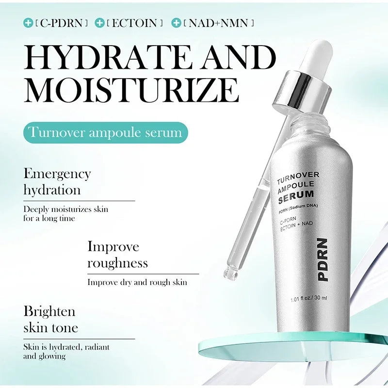 PDRN Skincare Set Ampoule Serum Cica Peptide Essence Deep Moisturizing Capsule Cream Repair Barriers Nourish The Skin Face Cream