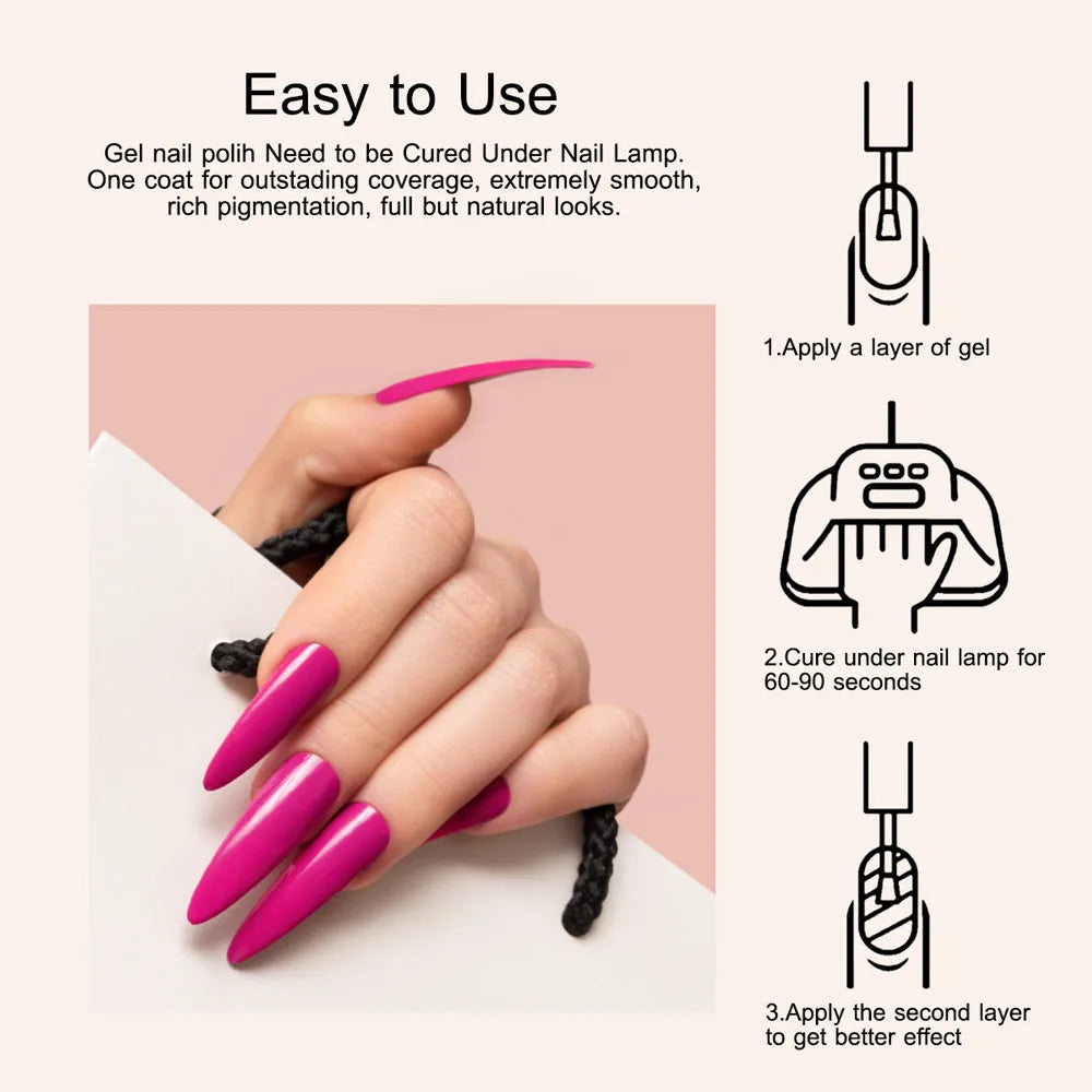 CC8 CANNI 9ml Nail Gel Polish HEMA FREE Summer Nails Color Soak Off UV LED Semi Permanent Smoothy Texture Nail Art Manicure