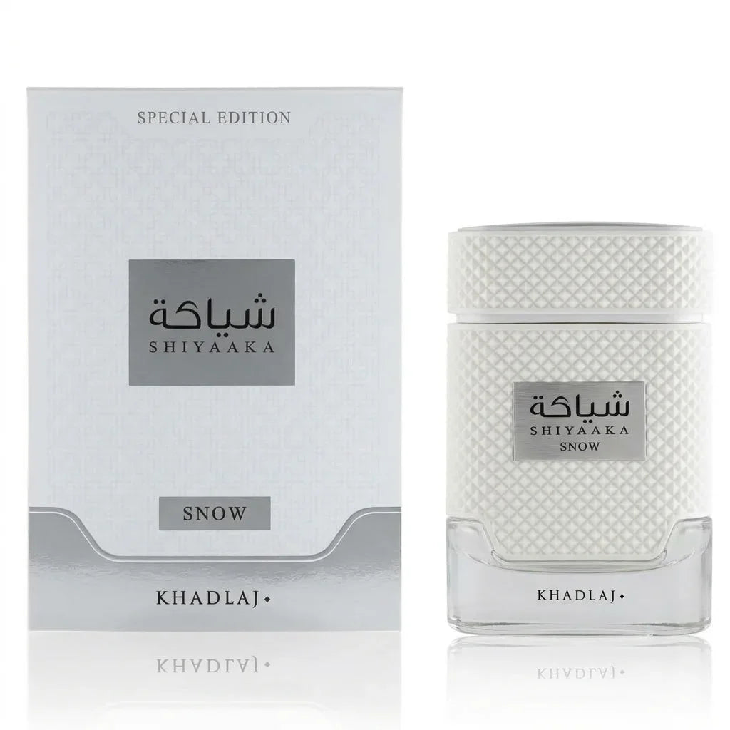 Elegant Shiyaaka Snow Shadow Special Edition Scent Long Lasting Eau De Parfum Arabian Fragrance for Men Women Daily Wear