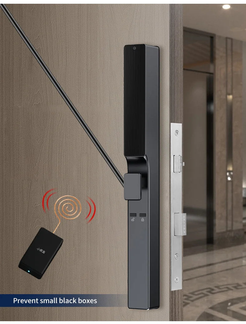 MYT Factory Waterproof Video Monitoring Intercom Face Recognition Tuya Smart Door Lock Fingerprint Locks For Villa