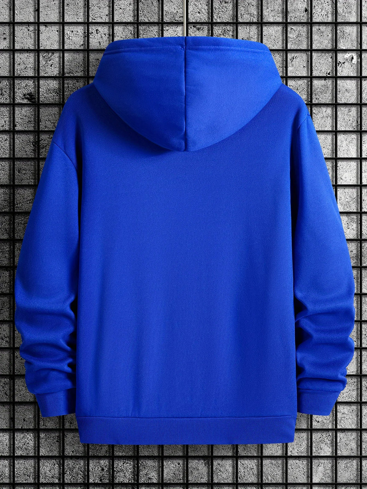Men's New York Printed Casual Sweater Fashion Drawstring Hoodie Autumn and Winter Top Comfortable Versatile Long Sleeve Hooded Sweater (Niuwang Selection}