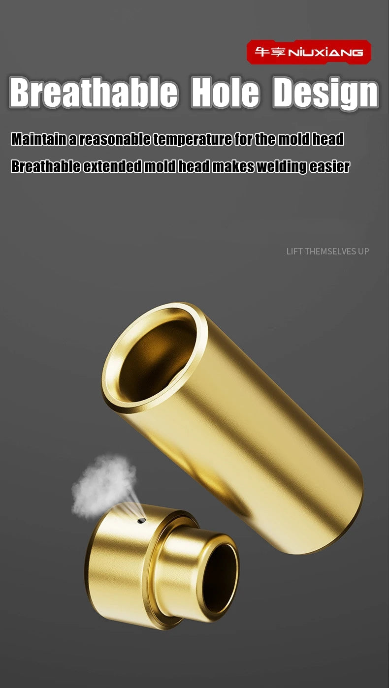 Pipe Welding Machine Accessories Extended Tube Hot Melt Mold Head PB/PP/PE/PPR Pipe Welding Tools for Home Plastic Water Pipe