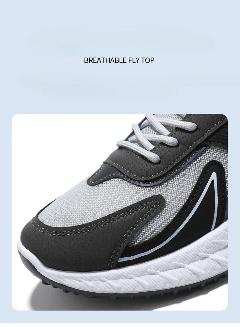Men's Sneakers Fashion Breathable Vulcanized Shoes Casual Sports Shoes Men Trendy Lace-up Sneakers Zapatillas Hombre 2024