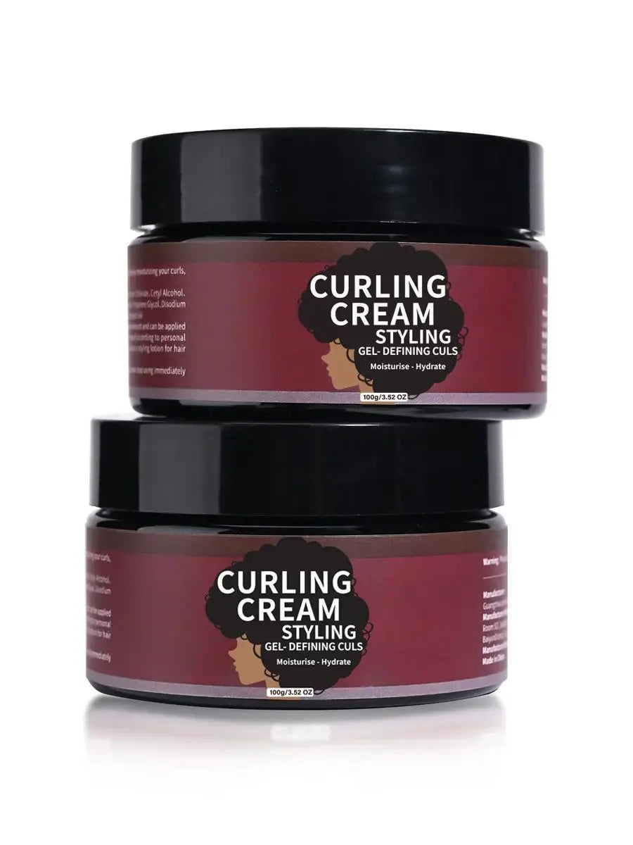 Moisturizing Styling Cream for Curly Hair - a Styling Cream for Creating Natural Curls and Achieving Lic