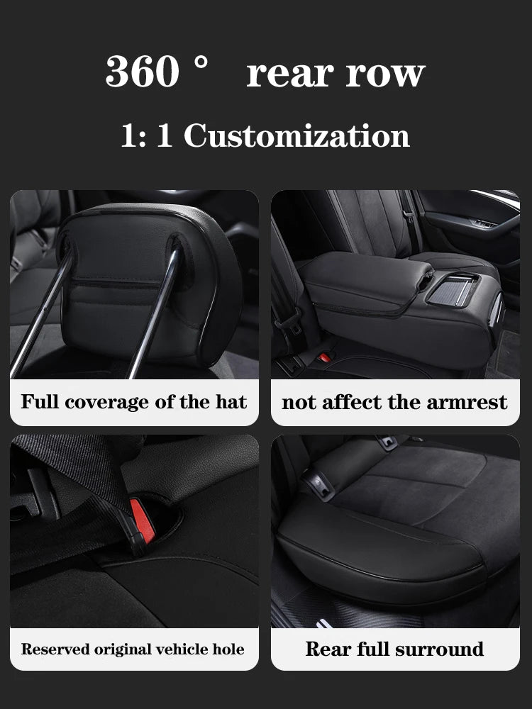 Custom Car Seat Cover 100% For Land Rover Discovery Freelander Range Rover Sport Evoque Auto Accsesories Interior Protector