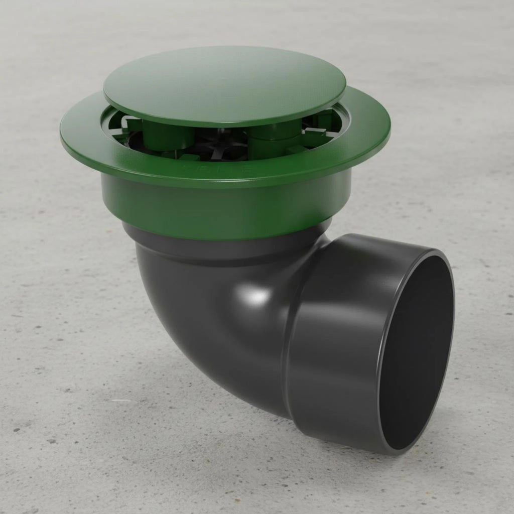 Lift-up Drain Pipe Fitting Socket-Design Opening Lift-up Drain Elbow Plumbing Part Plastic Water Release