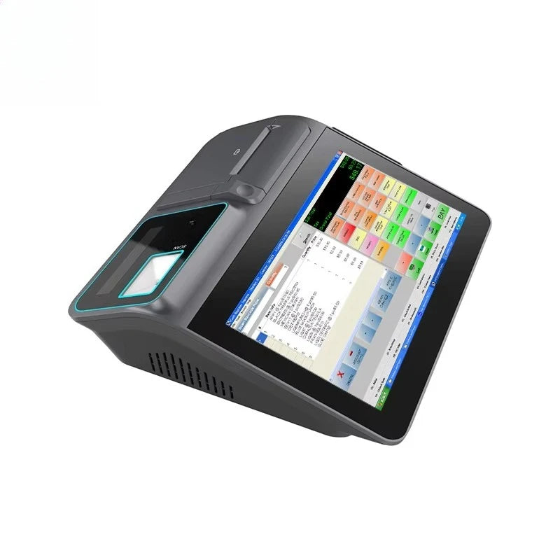 Dual‑System Android Windows Touch Screen POS Terminal All‑in‑One Cash Register Machine