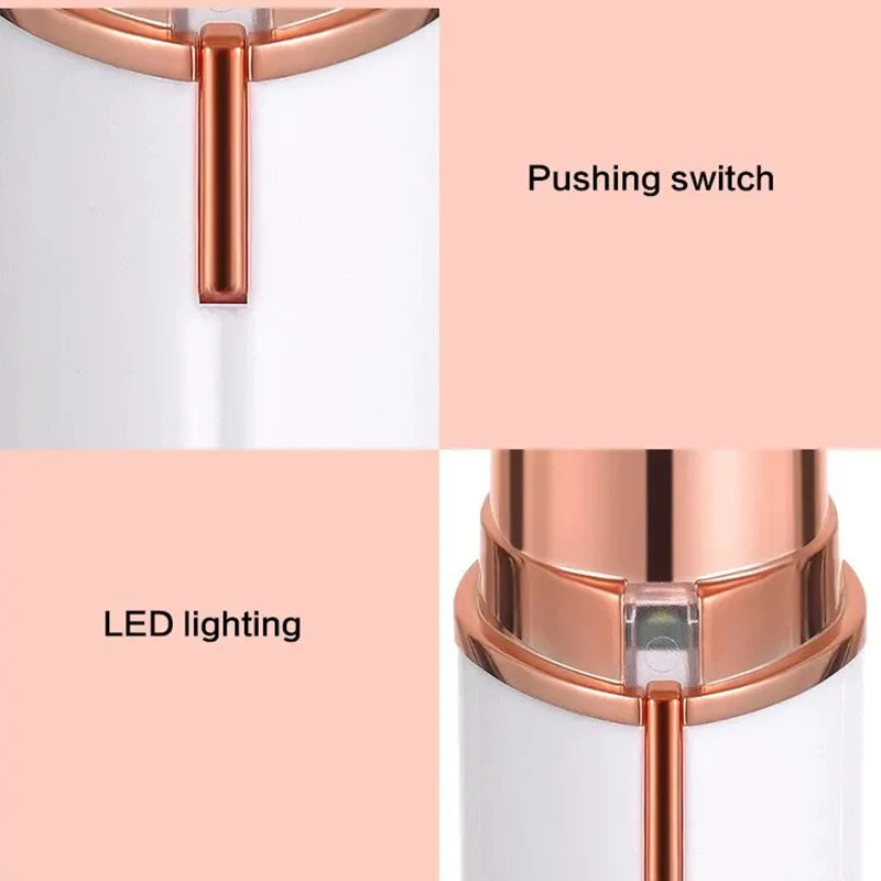 Face Mini Electric Eyebrow Trimmer For Women Bikini Trimmer Painless Shaver Automatic Machine for Shaving and Nose Hair Beauty
