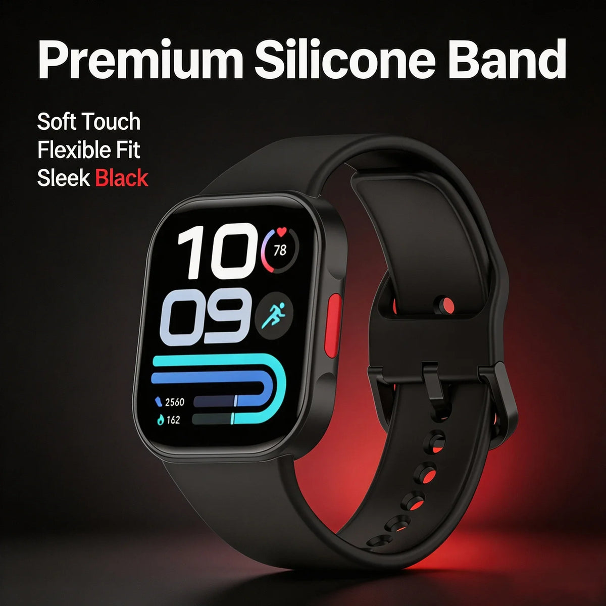 Silicone Strap For Redmi Watch 6 Lite 6Active 4 5 6 Smartwatch Sport Strap Wristband For Xiaomi 8-9-10 Pro Bracelet Accessories