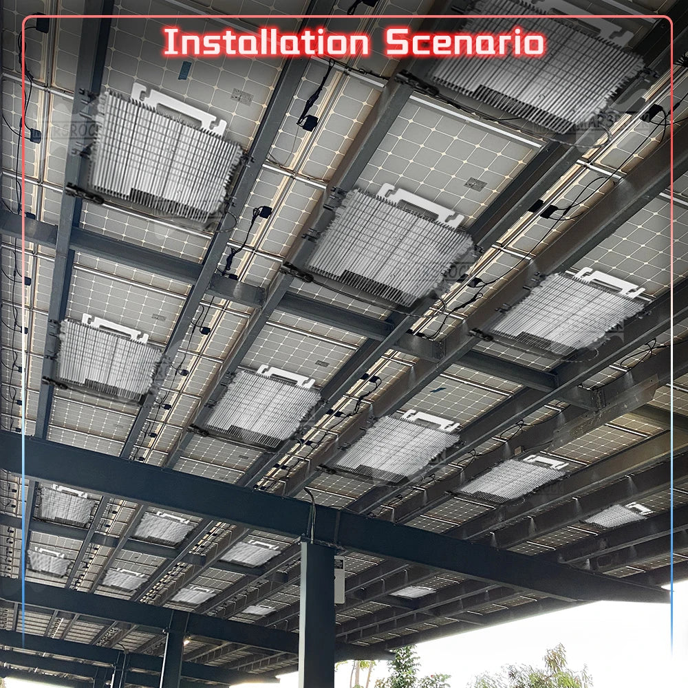 2000W Deye Solar Grid On Inverter DC20V-60V to AC 230V Microinverter With WiFi Function Grid Tie Converter for Max Four Panels