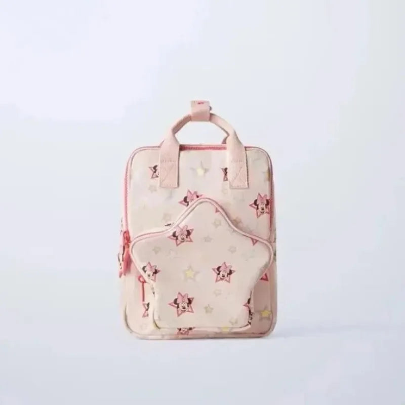 Cartoon Fashionable and Casual Women's Backpack Cute Cow Print Backpack Soft and Durable Fabric Backpack Suitable for Daily Use