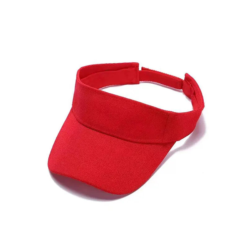 Solid Color Flat Top Cap Outdoor Sports Sunshade Baseball Cap Summer Travel Hat
