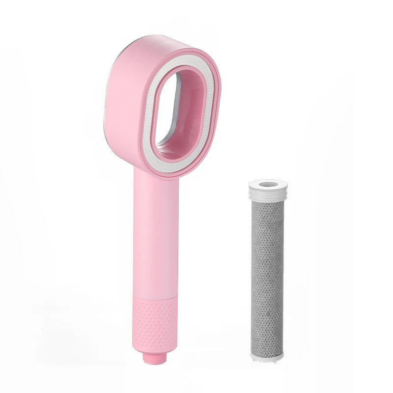 High Pressure Filter Shower Head Nozzle Impurities Beauty Purification Bathroom Showerhead Accessories Universal Water Saving