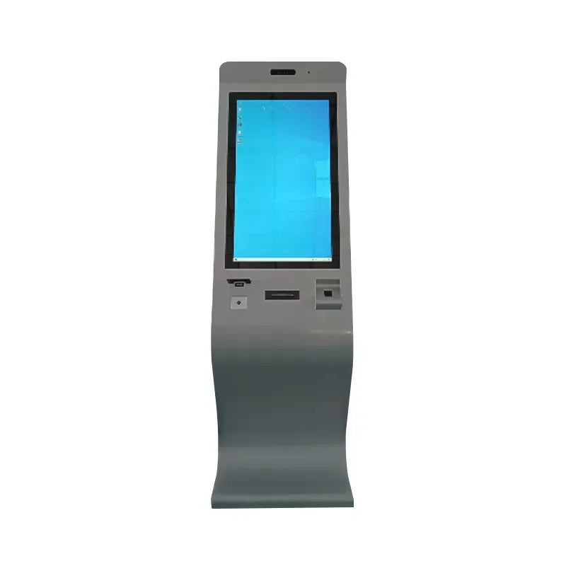 17 19 21.5inch LCD Screen Floor Standing Self Ordering Kiosk Thermal Printer Wall Mounted Bill Payment Kiosk