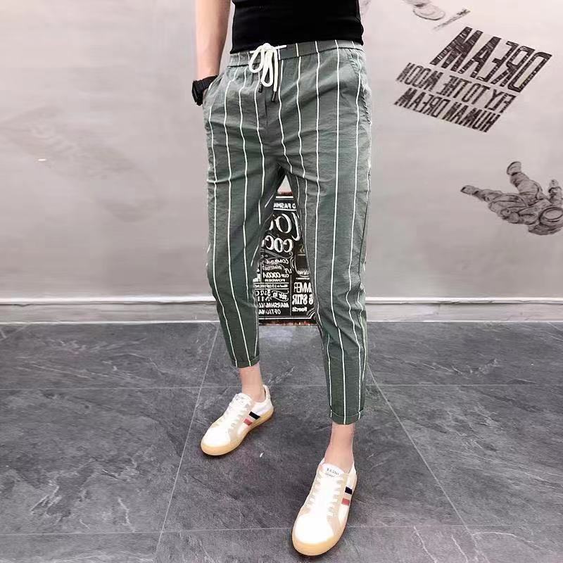 New Men's Lightweight Smart Casual Loose Straight Dress Suit Pants All Match Korean 2024 Business Trousers Streetwear Z121