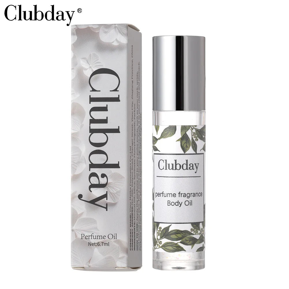 Portable Roll‑on Perfume Oil, Long‑last Fragrance Shimmer Body Highlight Essential Oil Daily Body Scent Makeup Cosmetics