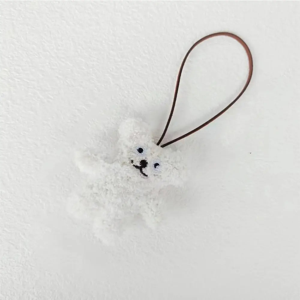 Cloth Bear Bag Pendant Soft Bag Charms Bag Match Accessories Cue Backpack Decoration Cookie Korean Style Animal Lanyard Girl