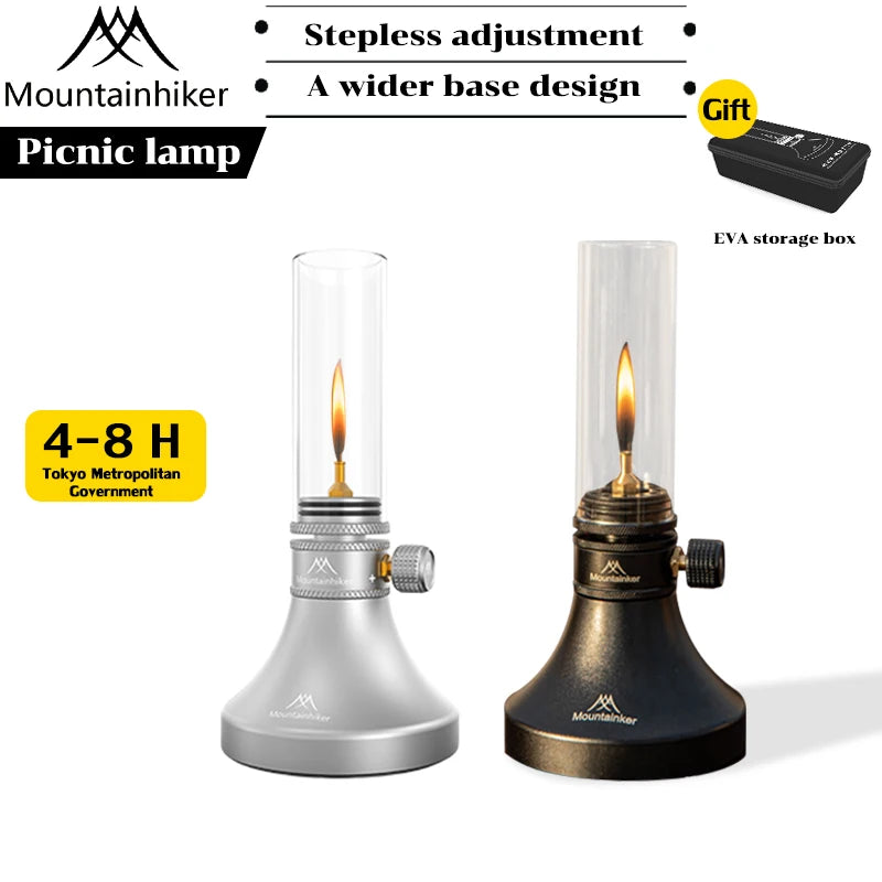 Mountainhiker search banner gas lamp camping gas lamp lighting outdoor camp tent atmosphere lamp gas lamp candle lamp