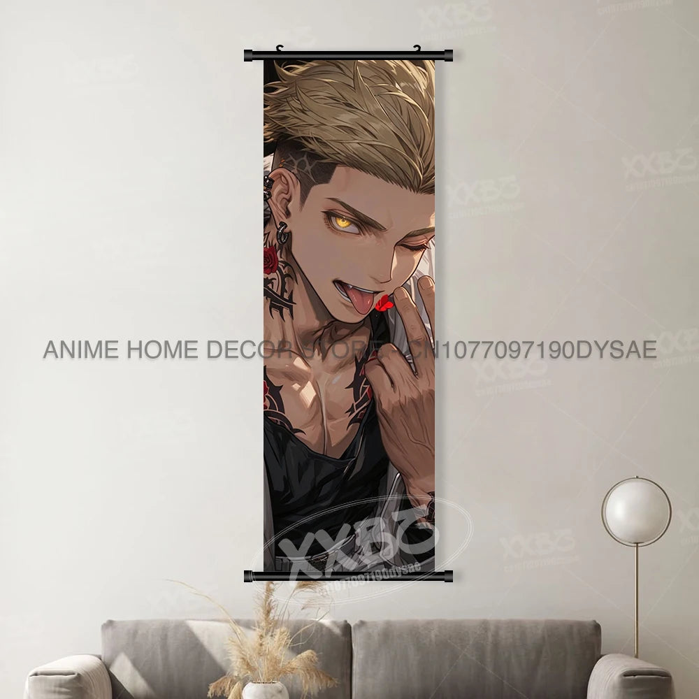 Canvas Home Decoration Poster For Anime Gachiakuta Character Print Scrolls Pictures Wall Art Hanging Painting Bedside Background