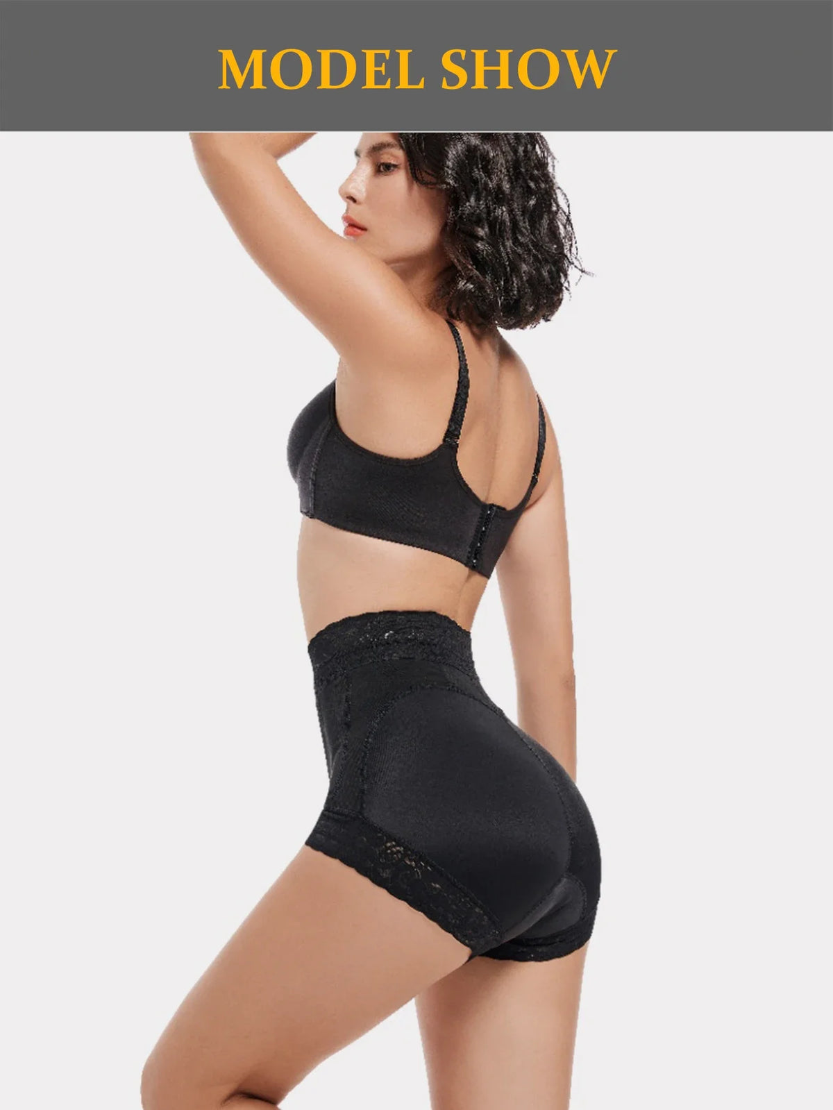 Body Shaper Women Tummy Control Panties Lace Shorts Hourglass Girdles Shapewear Butt Lifter