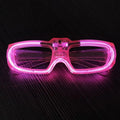 10/20/50PCS Light Up LED Glasses Glow Glasses Frame Glow in The Dark Party Supplies Neon Party Favors for Kids Adults