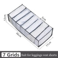 Sports Bra Underwear Organizer Storage Box Panties Socks Storage Boxes Wardrobe Clothes Organizer Cabinet Drawers Separator Box